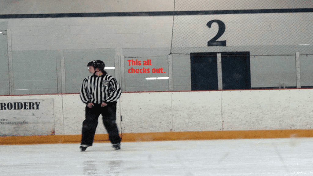 Ice hockey Referee 